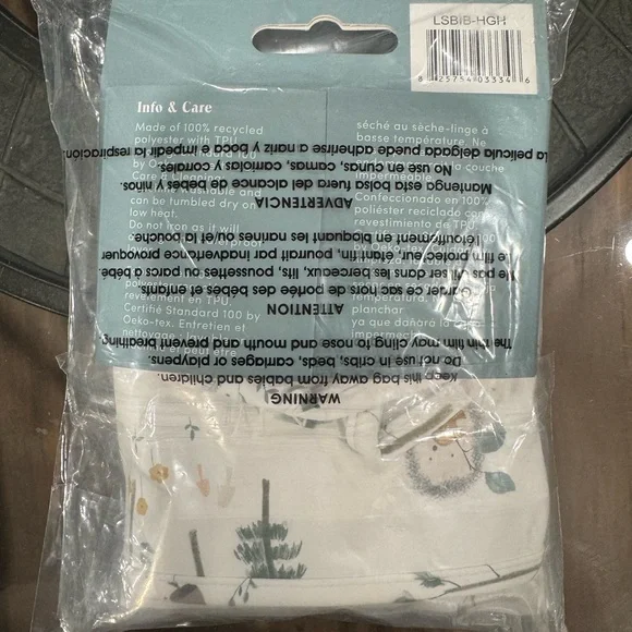 Loulou Lollipop Long Sleeve Waterproof Bib BNWT - Picture 2 of 3